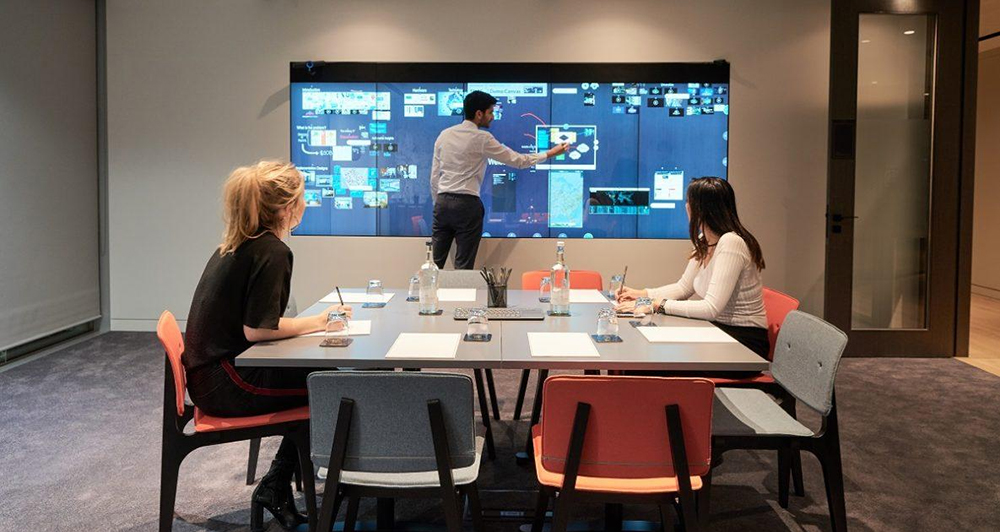 Touchscreen Upgrade for Meeting Room Collaboration Displays Touchscreen Upgrade for Meeting Room Collaboration Displays