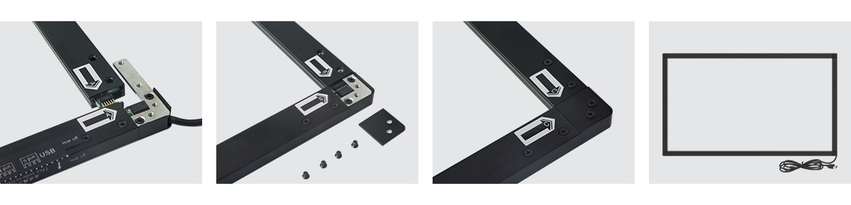Zero Calibration Touch Frame Zero Calibration Touch Frame