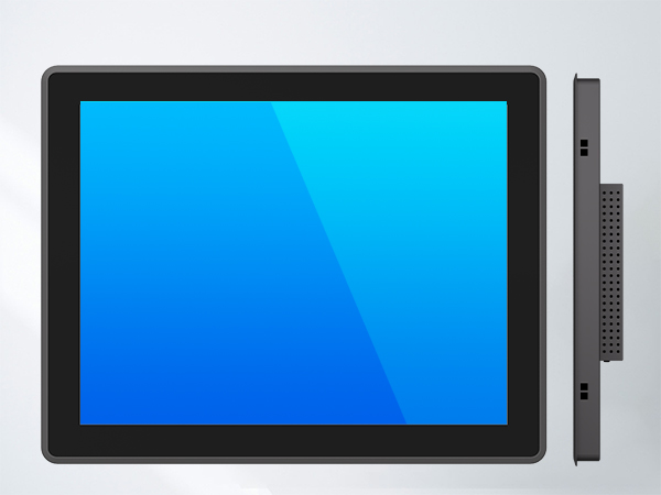 17-inch industrial capacitive touch panel display