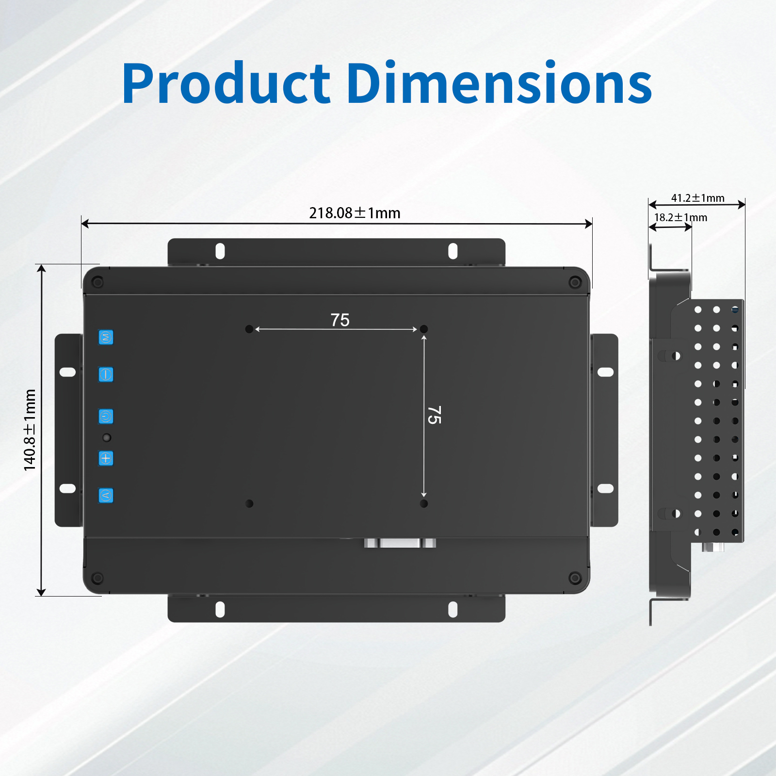 8" Open Frame Touch Monitor(2S Series)
