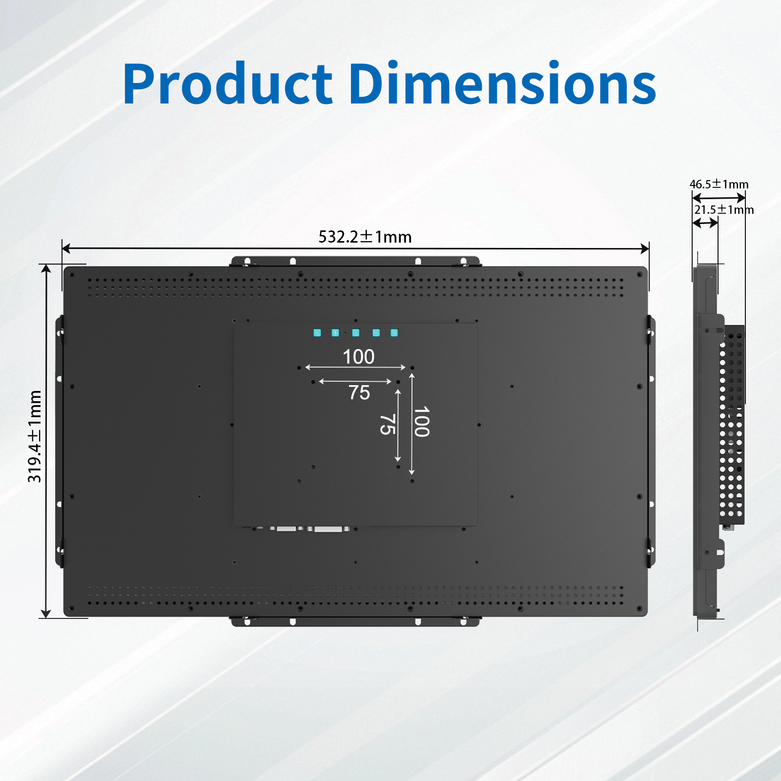21.5" Open Frame Touch Monitor(2S Series)