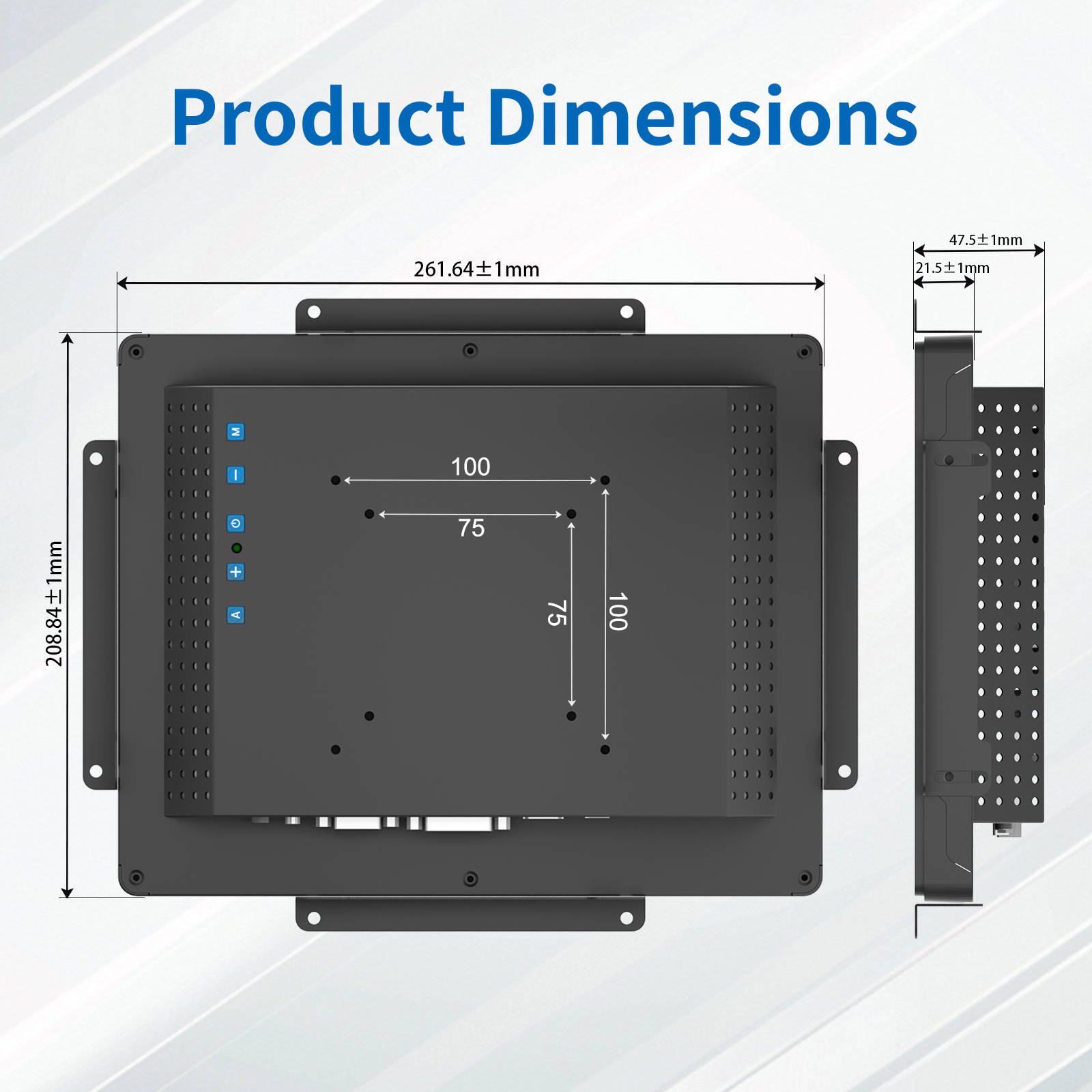 10.4" Open Frame Touch Monitor(2S Series)