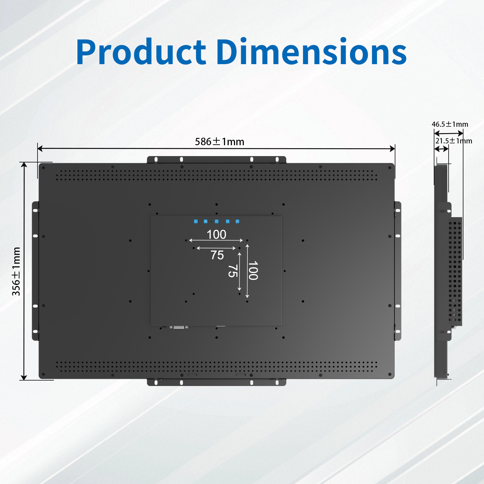 23.8" Open Frame Touch Monitor(2S Series)