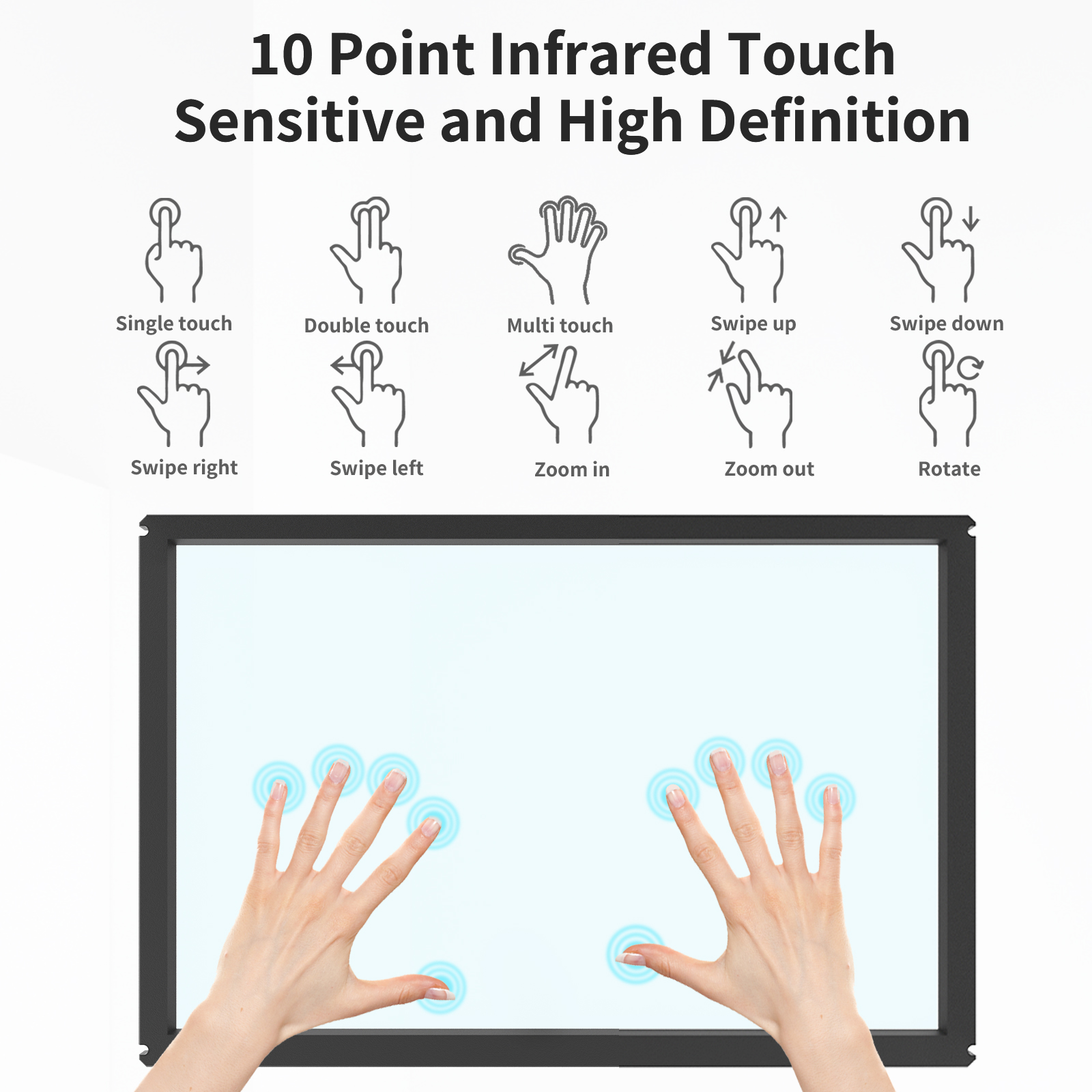 17" Infrared Touch Screen(TR Series)