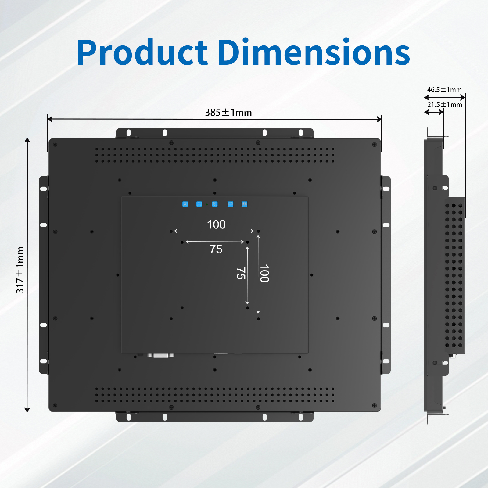 17" Open Frame Touch Monitor(2S Series)