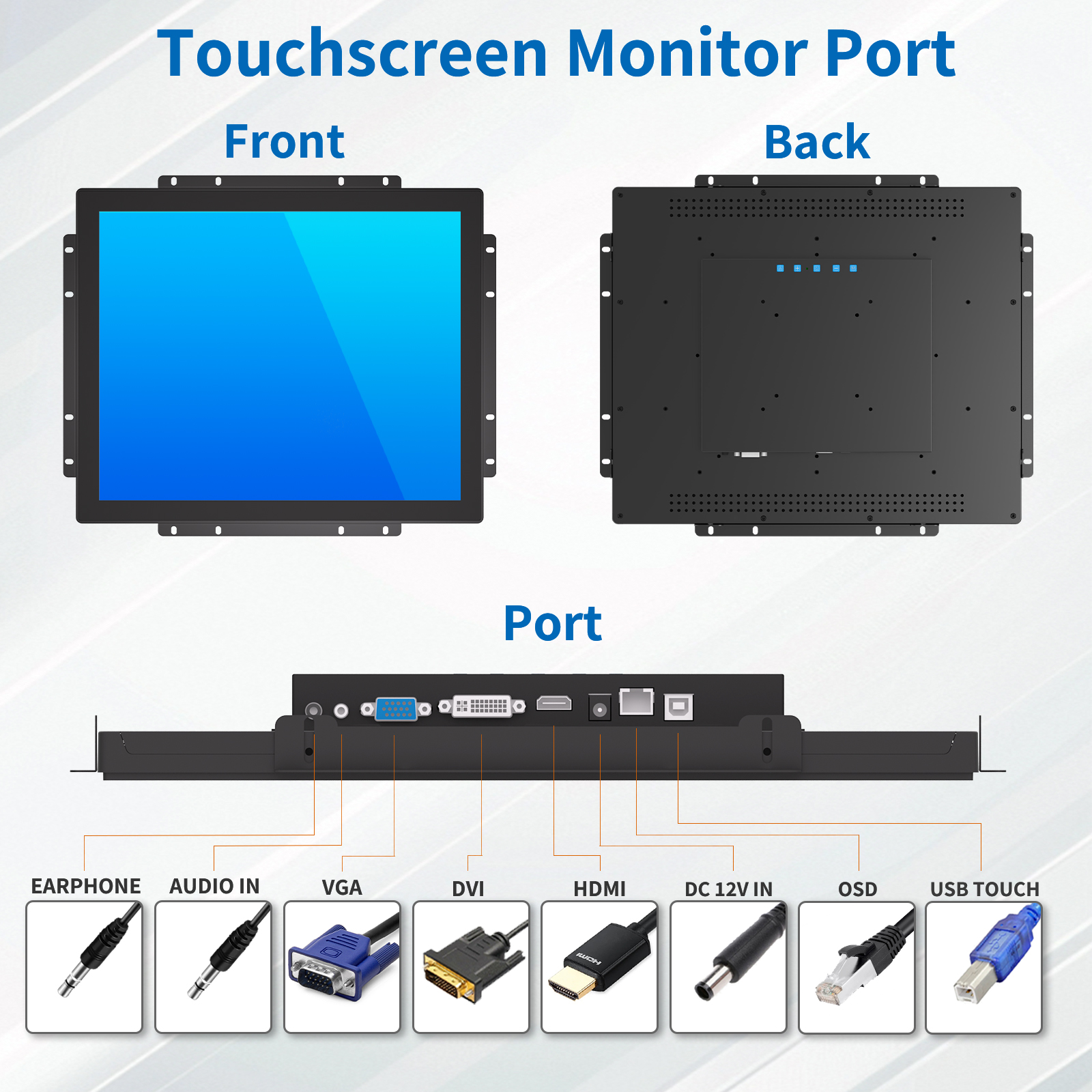 17" Open Frame Touch Monitor(2S Series)
