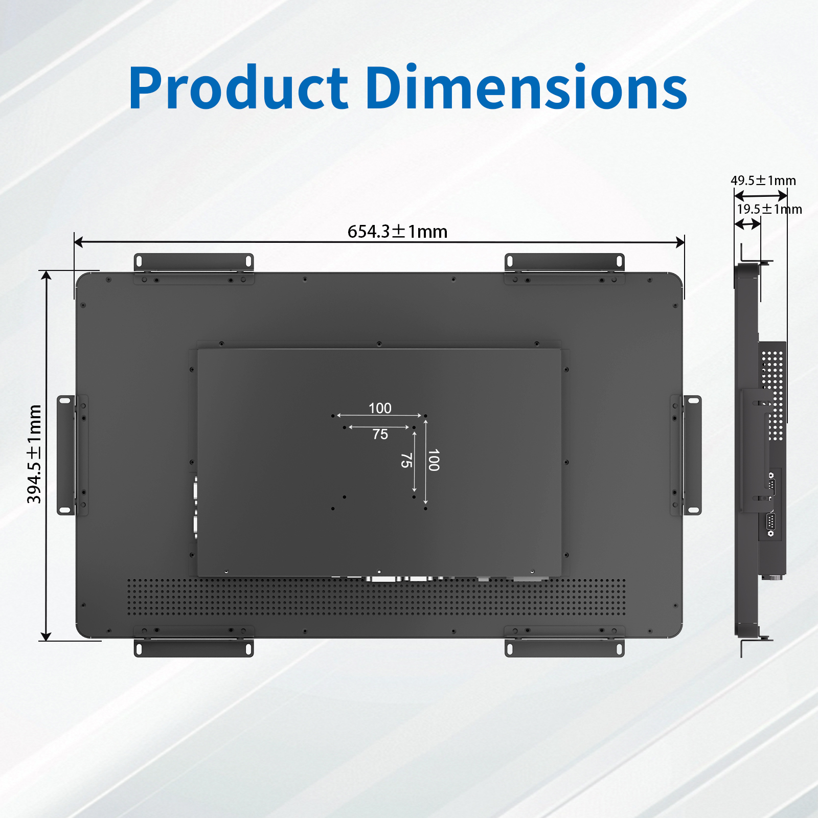 27" Open Frame Touch Monitor(2S Series)