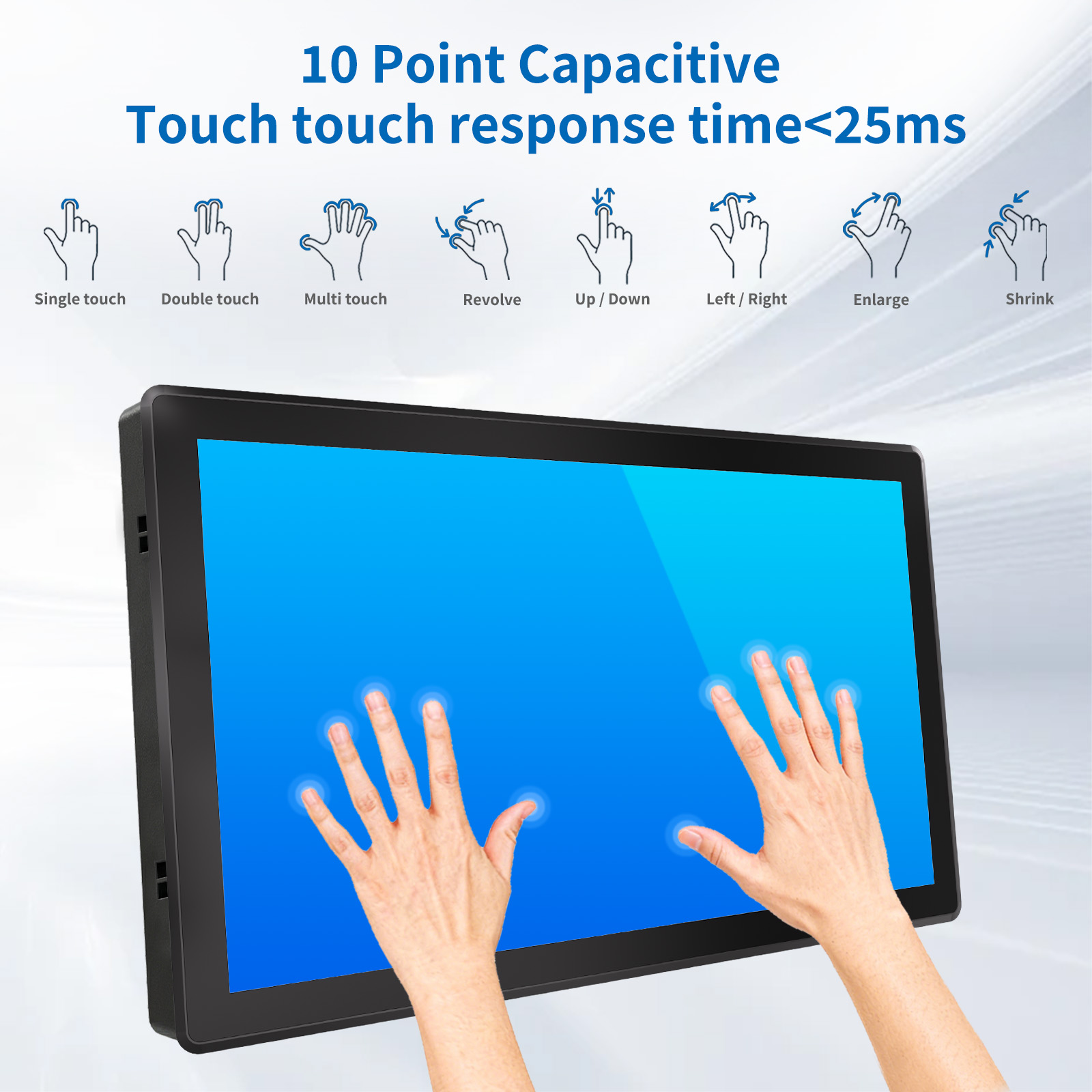 18.5" Industrial PCAP Touch Monitor(3K Series)