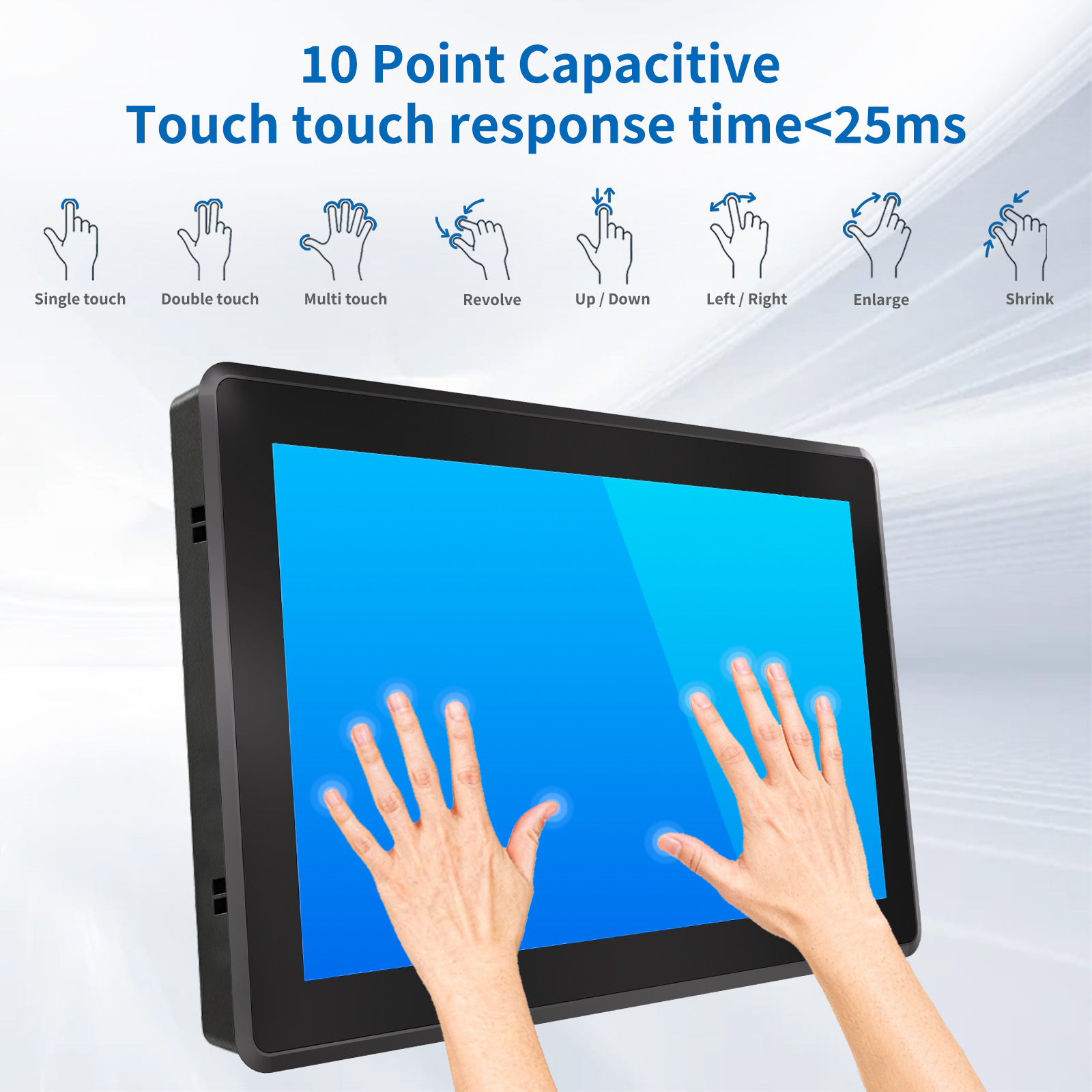 17" Industrial PCAP Touch Monitor(3K Series)