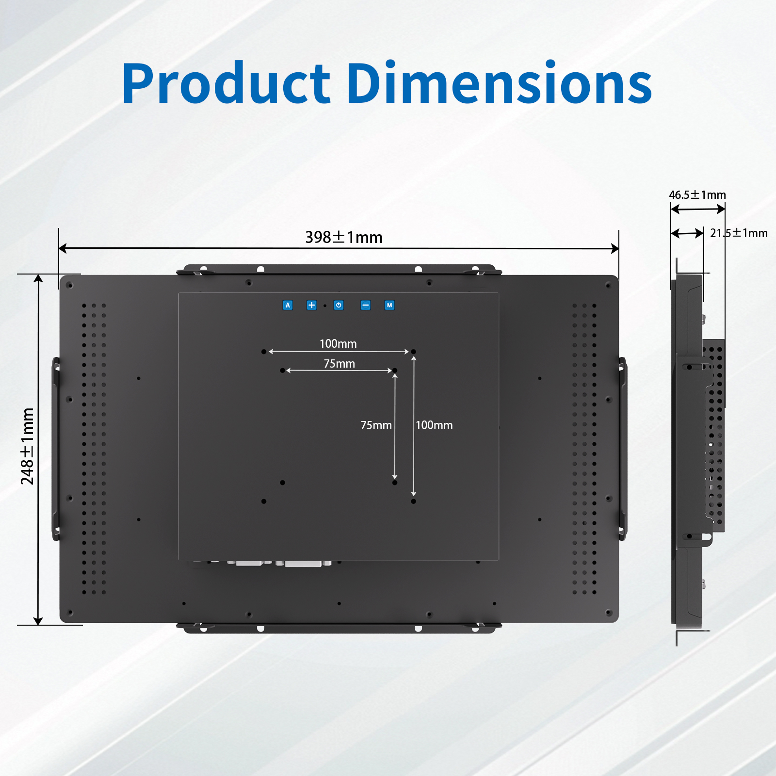 15.6" Open Frame Touch Monitor(2S Series)